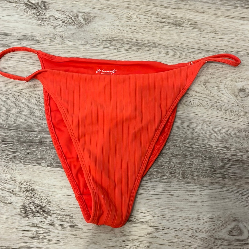 Pacsun red bathing suit bottom